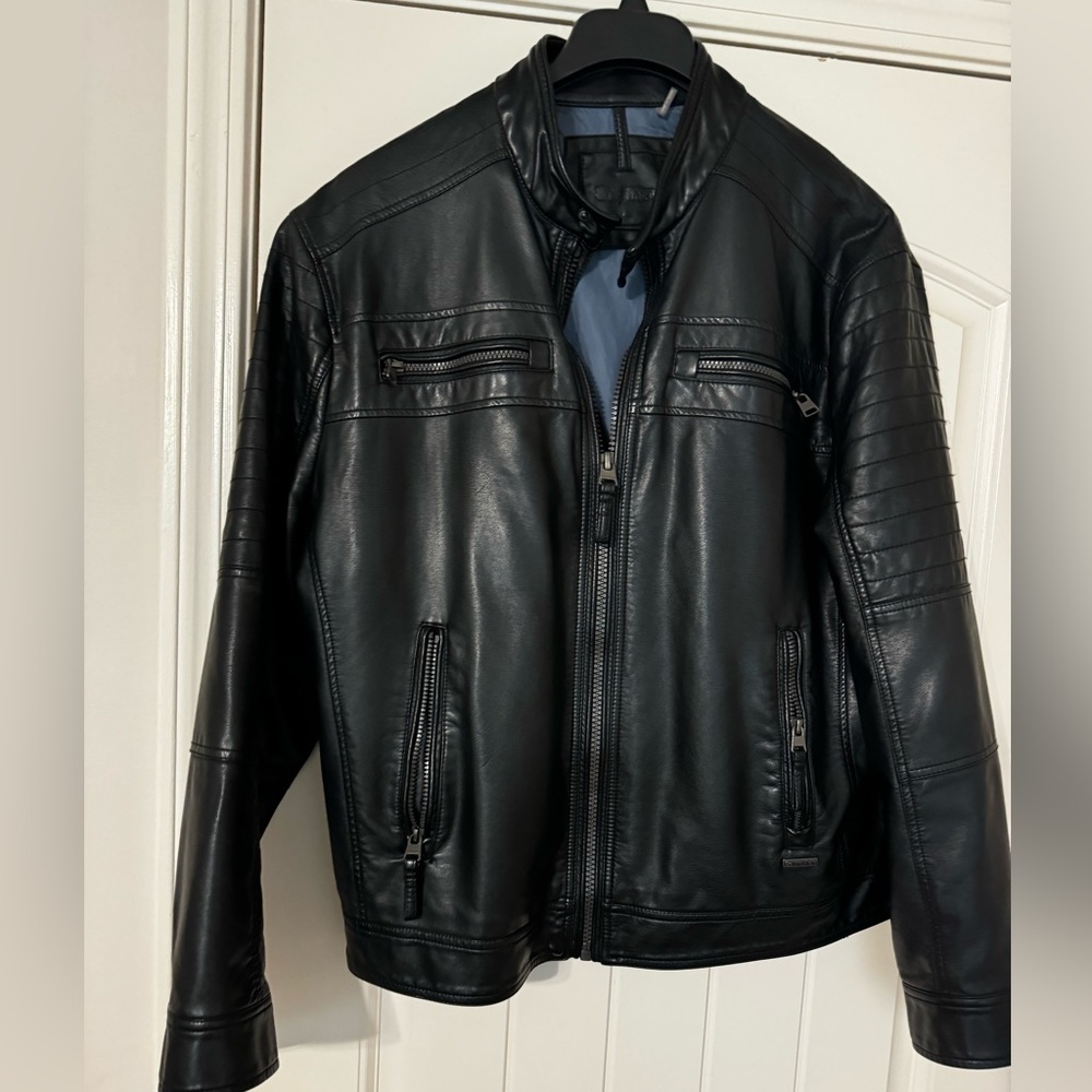 Calvin Klein leather jacket
